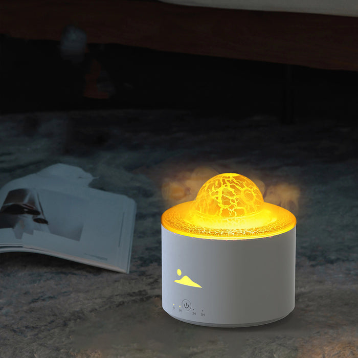 Planet Volcano Aroma Diffuser Home Bedroom Colorful Dazzling