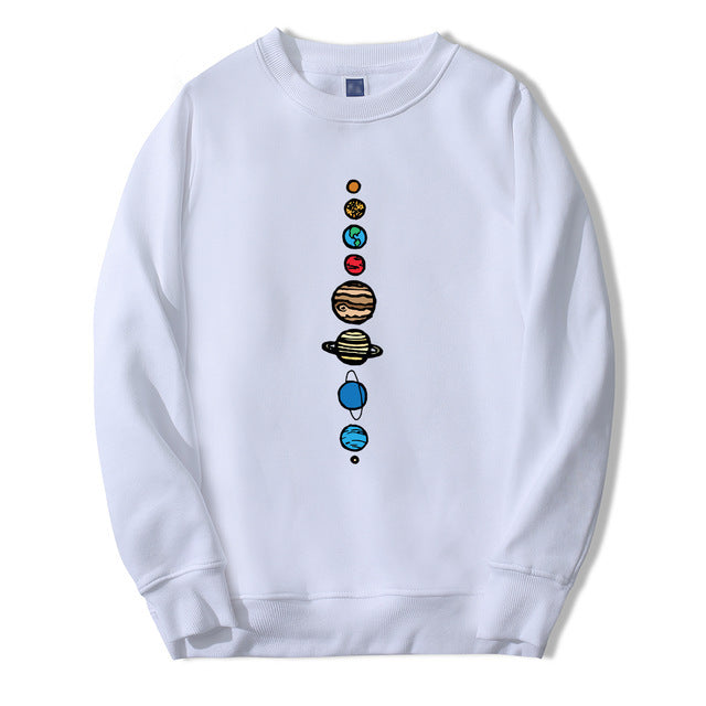 Men's Planet Color Hoodie