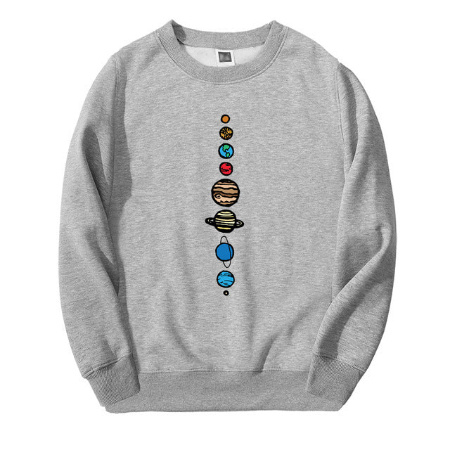 Men's Planet Color Hoodie