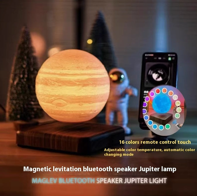 Magnetic Levitation Planet Light Bluetooth Speaker