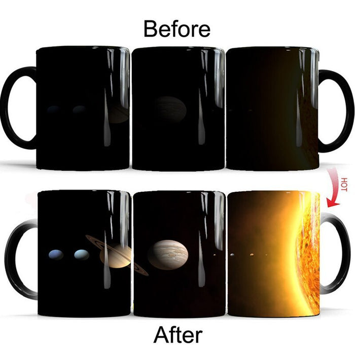 Planet Milky Way Color Changing Mug