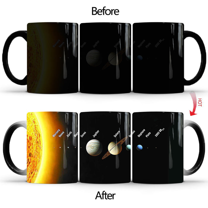 Planet Milky Way Color Changing Mug