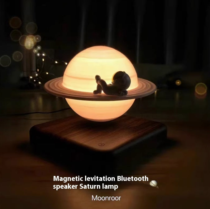 Magnetic Levitation Planet Light Bluetooth Speaker