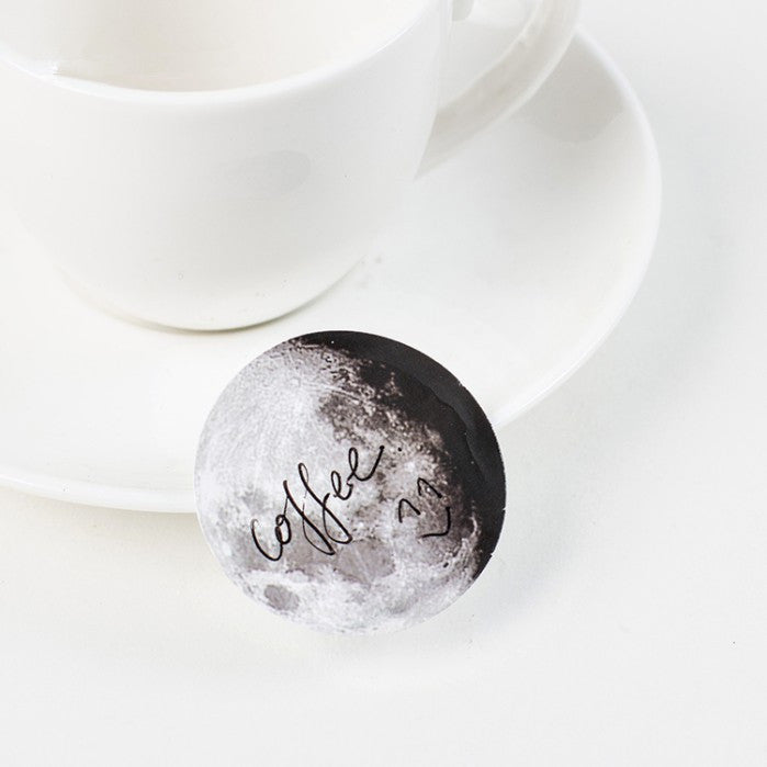 DIY Planet Moon Phase Calendar Sticker