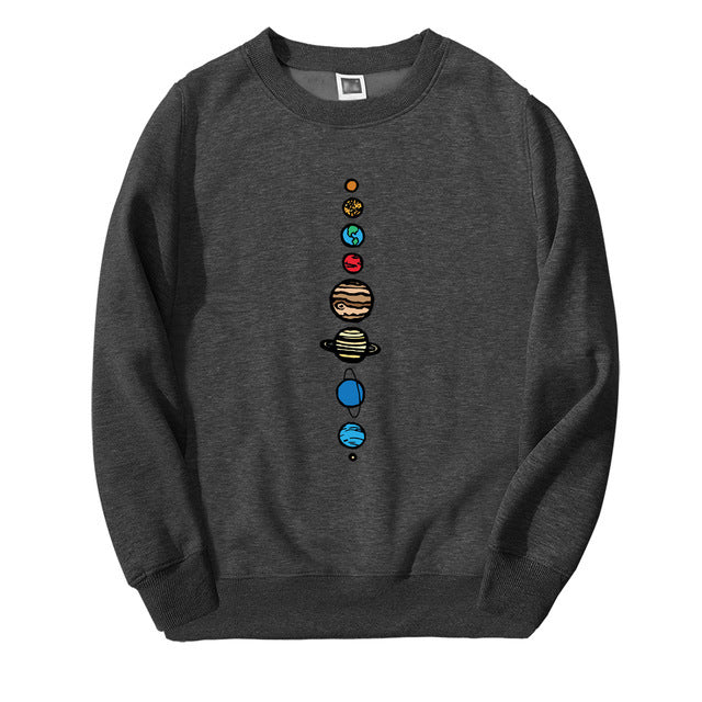 Men's Planet Color Hoodie