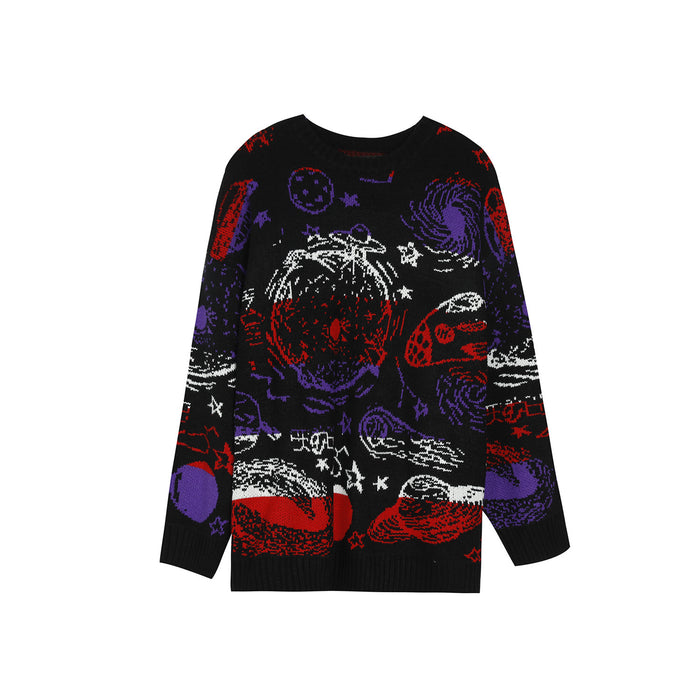 Graffiti Planet Loose Sweater