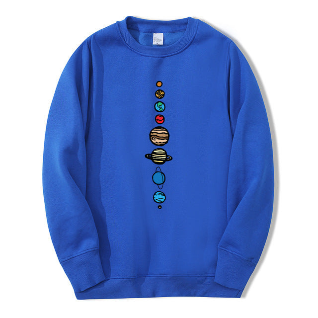 Men's Planet Color Hoodie