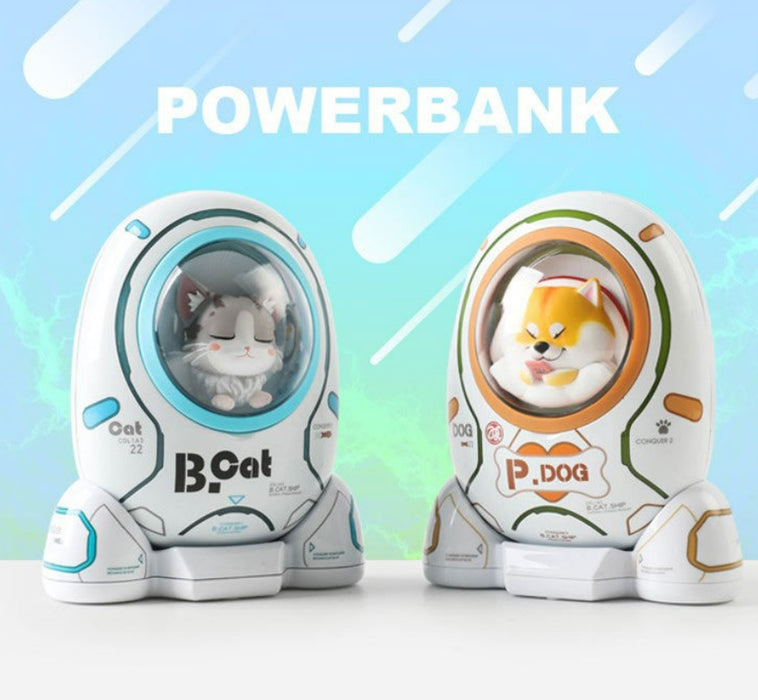 Butter Cat BCat Space Capsule Power Bank Shiba Inu Anime