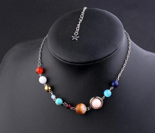 Planet vintage necklace