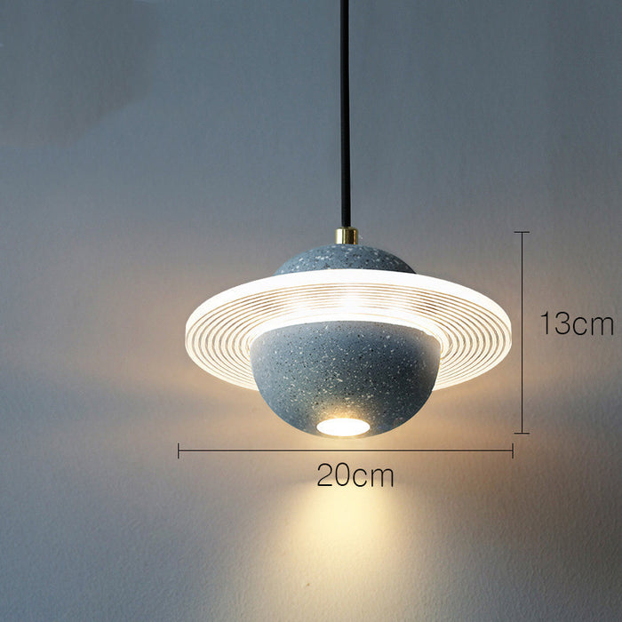 Nordic Creative Planet Pendant Lamp Led Personality