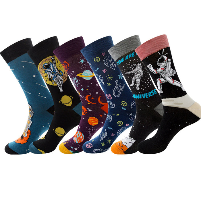 Men's Big Planet Constellation Female Laughing Stockings