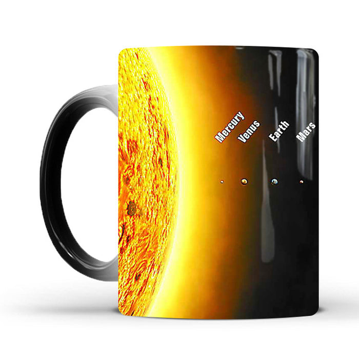 Planet Milky Way Color Changing Mug