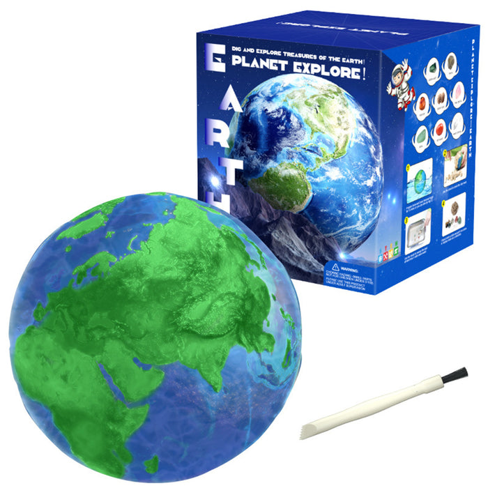 Children's Puzzle Creative Handmade Planet Exploration Gem Mining