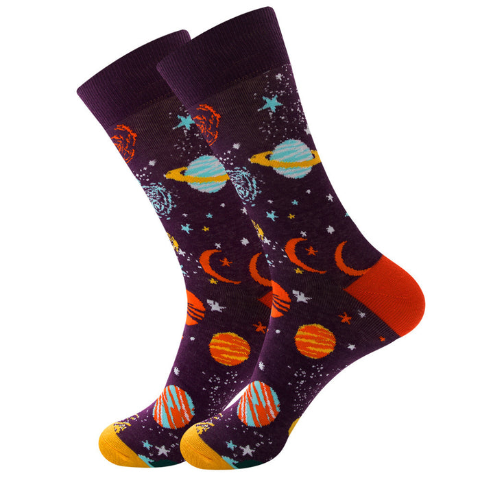 Men's Big Planet Constellation Female Laughing Stockings