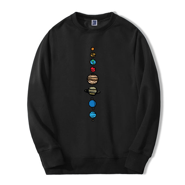 Men's Planet Color Hoodie