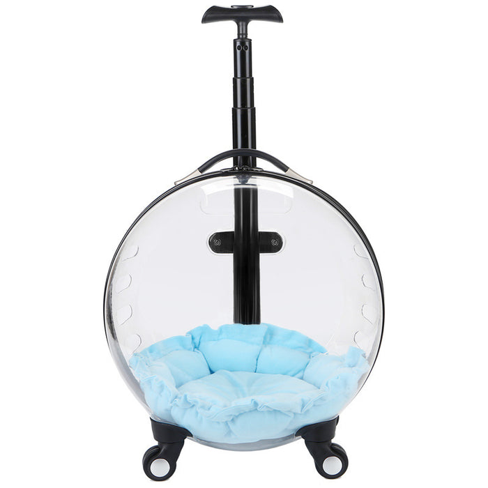 Pet Trolley Bag Cat Going Out Portable Clear Space Capsule