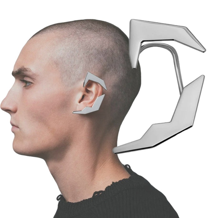 Futuristic Metal Mechanical Ear Clip