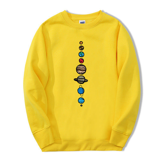 Men's Planet Color Hoodie