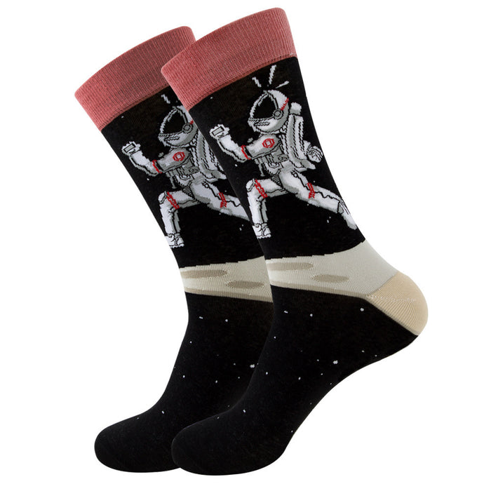 Men's Big Planet Constellation Female Laughing Stockings