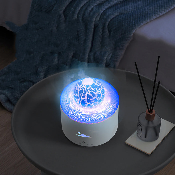 Planet Volcano Aroma Diffuser Home Bedroom Colorful Dazzling