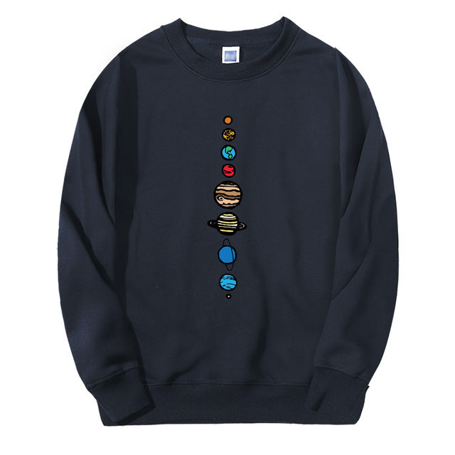 Men's Planet Color Hoodie