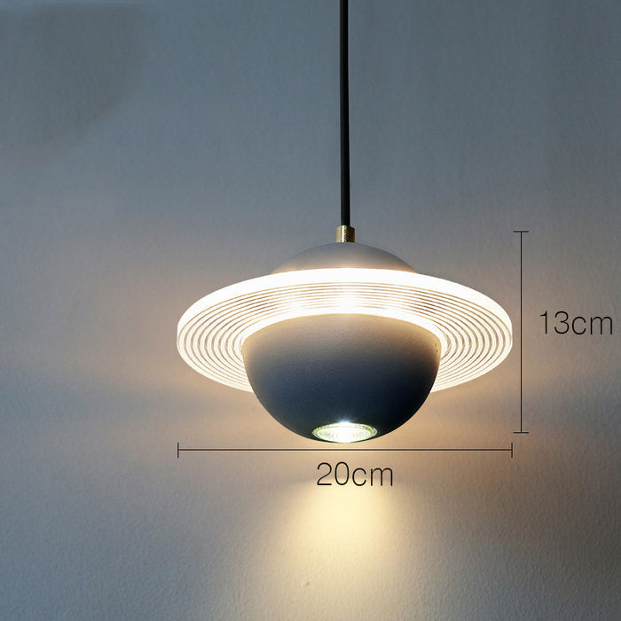 Nordic Creative Planet Pendant Lamp Led Personality