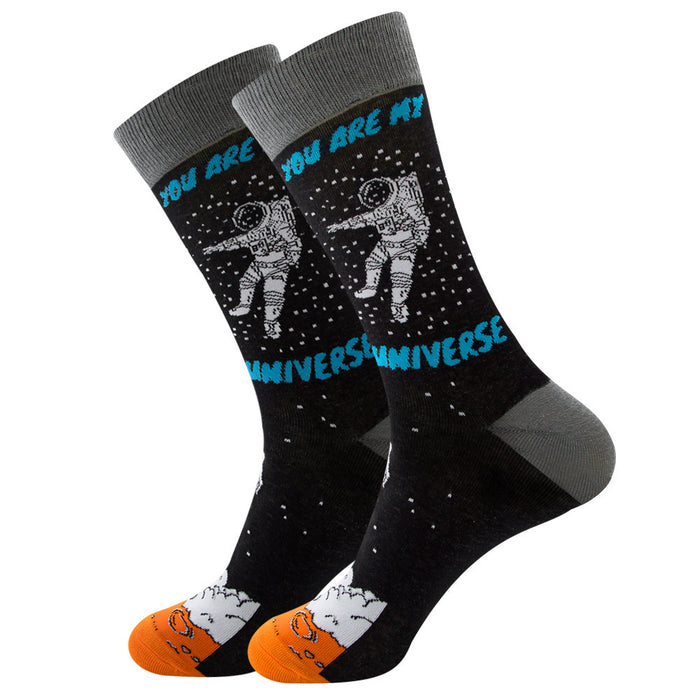 Men's Big Planet Constellation Female Laughing Stockings